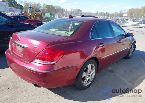 2007 Acura Rl 3.5 from USA, damaged, VIN JH4KB16567C004685